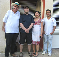 our guides to sotuta de peon:  robert and jorge